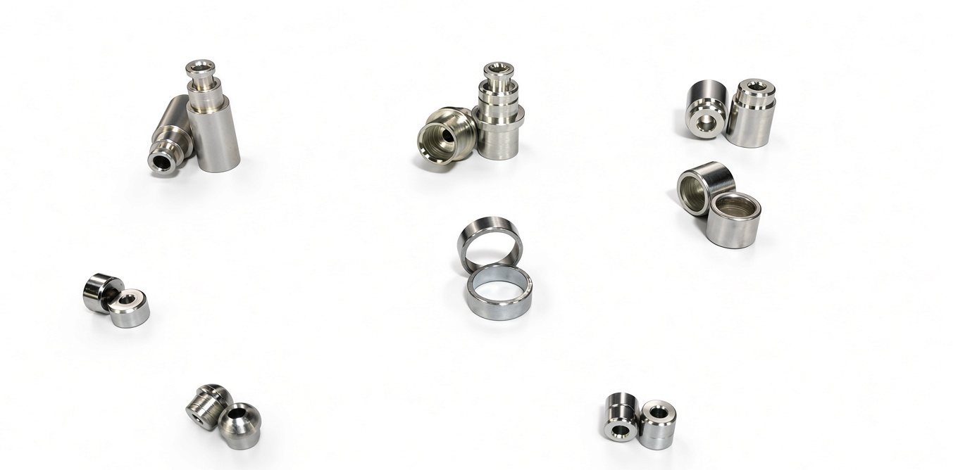 Casing Caps & Keys — precision turned components